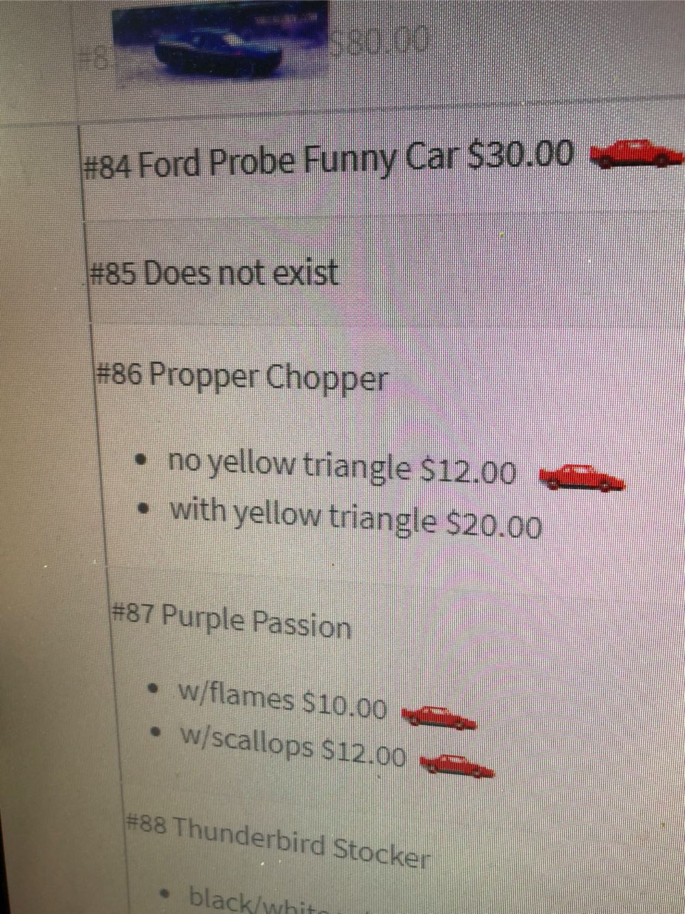 Proper Chopper - Blue Card toy car collectible - Main Image 3