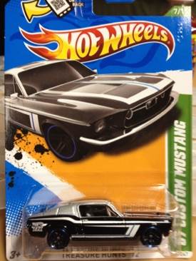 ’67 Custom Mustang - Treasure Hunts ’12 toy car collectible - Main Image 1