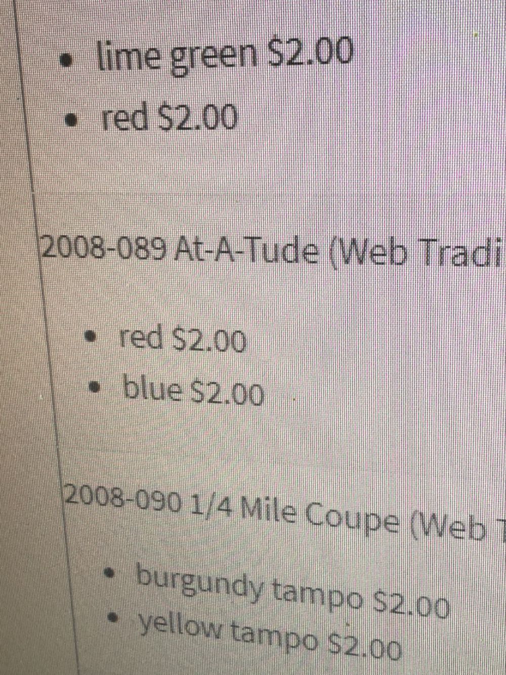 At-a-tude - 2008 Web Trading Cars toy car collectible - Main Image 3