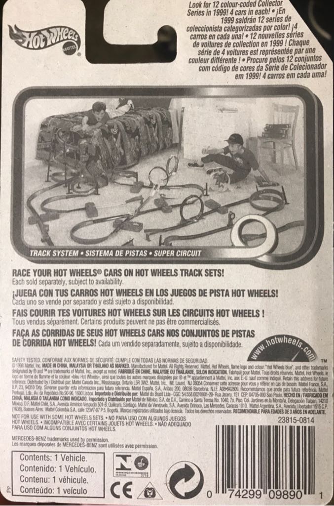 Mercedes-Benz Unimog - 1999 Mainline toy car collectible - Main Image 2