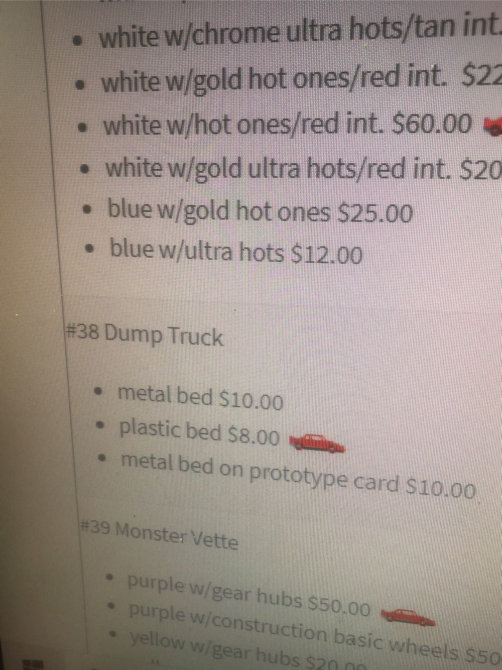 Dump Truck - Blue Card toy car collectible - Main Image 2