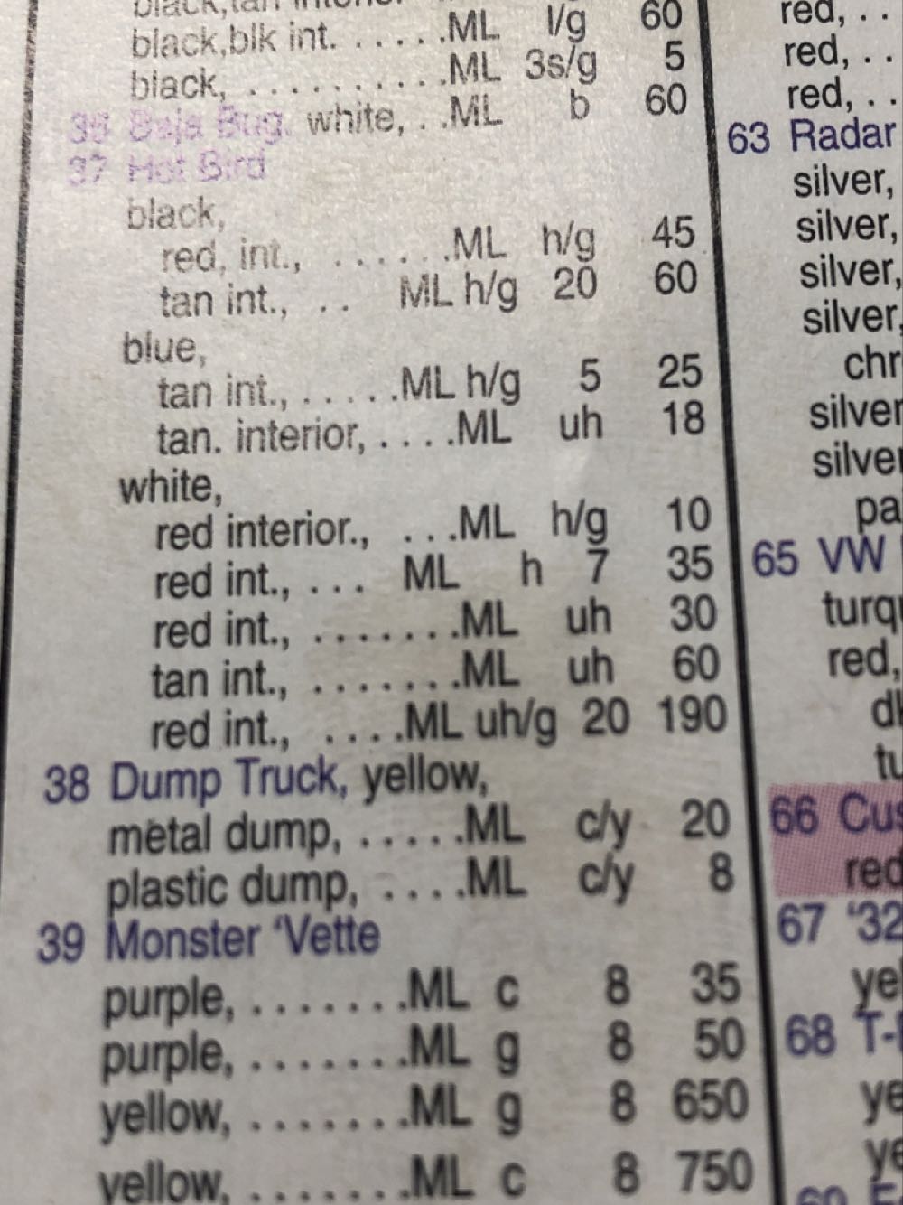 Dump Truck - Blue Card toy car collectible - Main Image 3