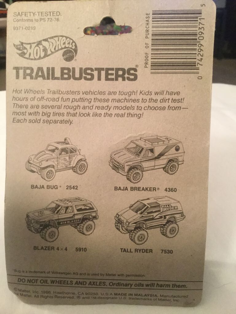 Command Tank - Blue Card toy car collectible - Main Image 2