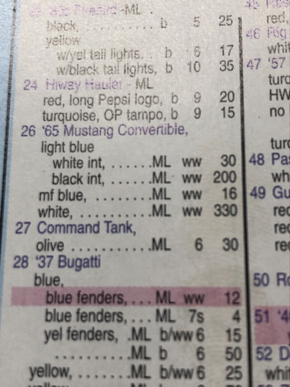 Command Tank - Blue Card toy car collectible - Main Image 3