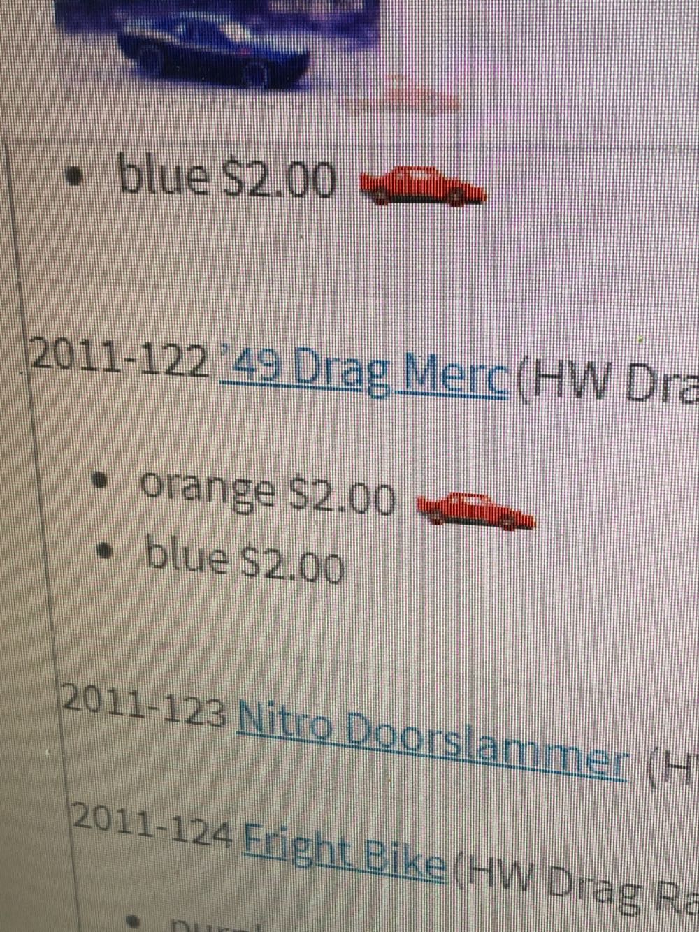 ’49 Drag Merc - HW Drag Racers ’11 toy car collectible - Main Image 3
