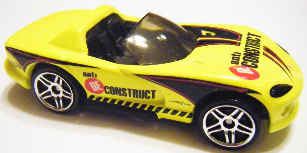 Dodge Viper RT/10 - 2001 Hot Wheels toy car collectible - Main Image 2