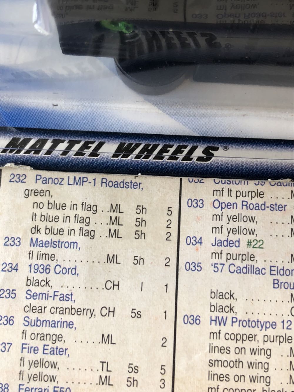 Panoz LMP-1 Roadster S - 2001 - HW Mainline toy car collectible - Main Image 4