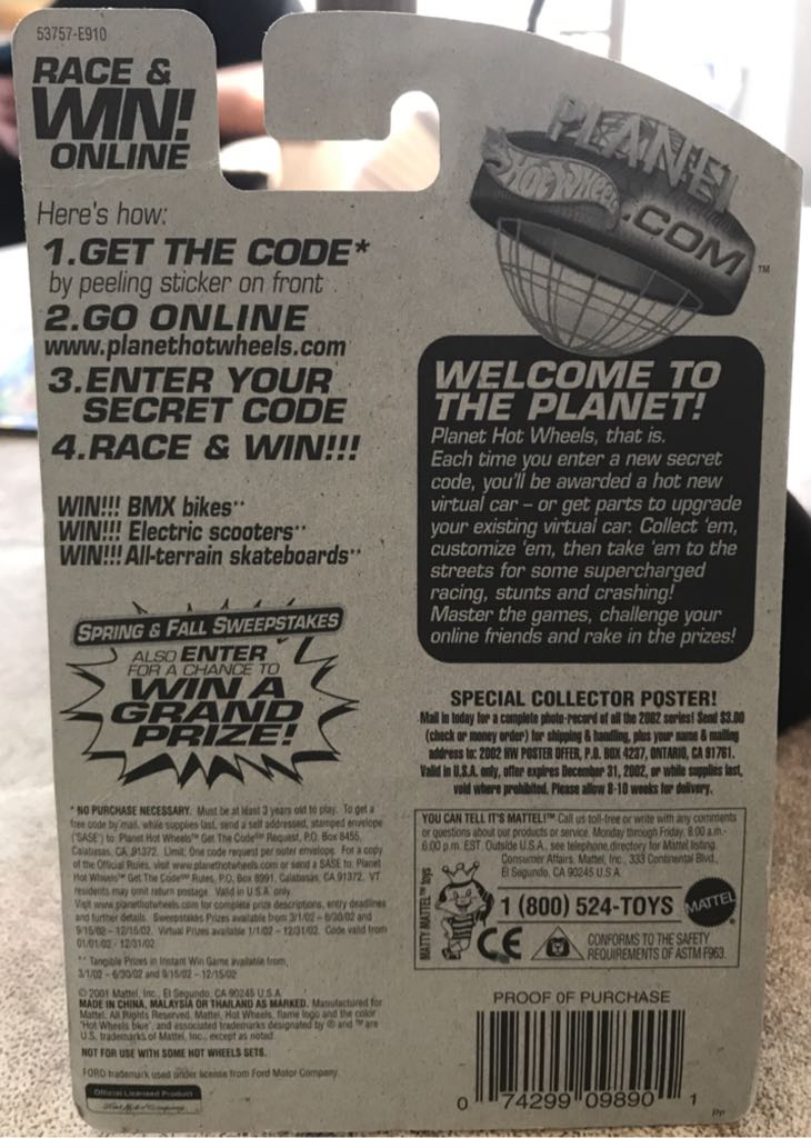 Ford Stake Bed - Sweepstakes Promo toy car collectible - Main Image 2