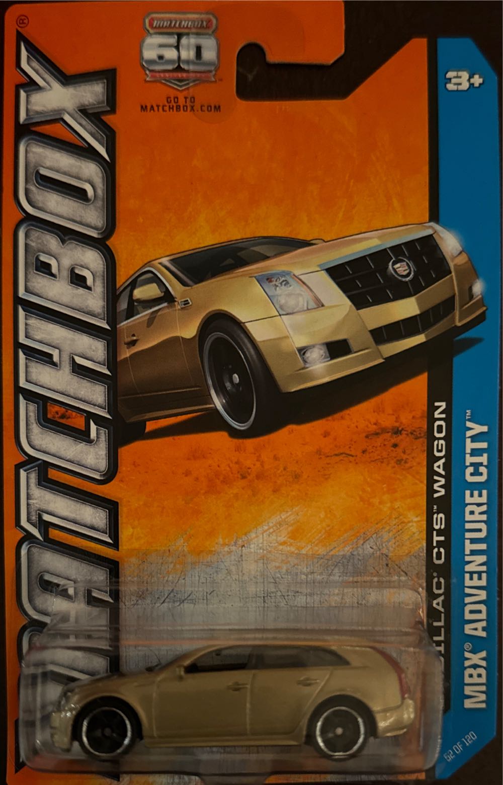 Cadillac CTS wagon - Matchbox toy car collectible - Main Image 2