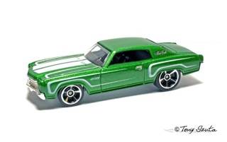 Ferrari 250 Gold #16 Mattel Wheels