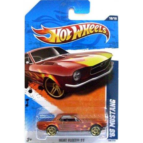 1965 Mustang Hardtop - Heat Fleet toy car collectible - Main Image 2