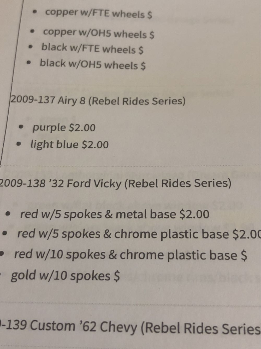 ’32 Ford Vicky - Rebel Rides ’09 toy car collectible - Main Image 3