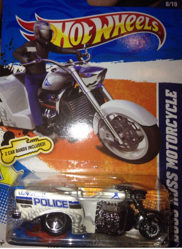 Boss Hoss Motorcycle - HW Main Street ’11 toy car collectible - Main Image 2