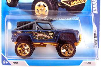 Custom Ford Bronco - Rebel Rides toy car collectible - Main Image 2