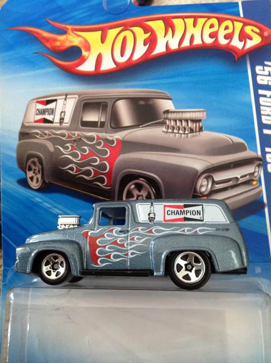 ’56 Ford F-100 - HW Performance toy car collectible - Main Image 2