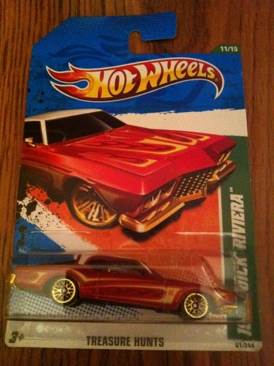 1971 Buick Riviera / T-Hunt / - Treasure Hunt 2011 toy car collectible - Main Image 1
