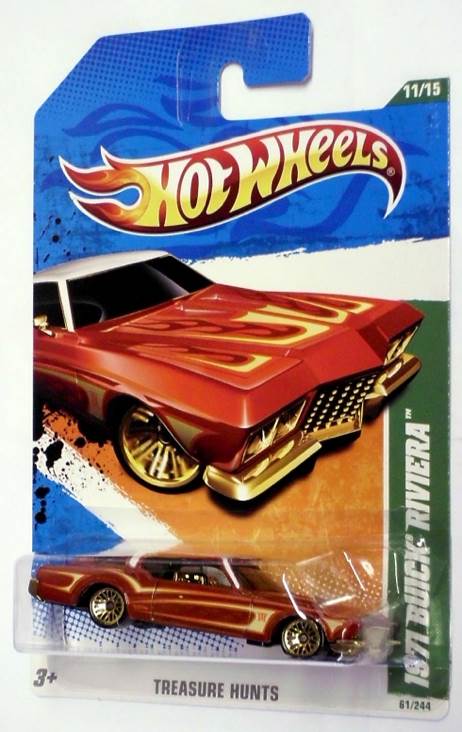 1971 Buick Riviera / T-Hunt / - Treasure Hunt 2011 toy car collectible - Main Image 2