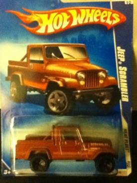 Jeep Scrambler Brown - Heat Fleet toy car collectible - Main Image 1