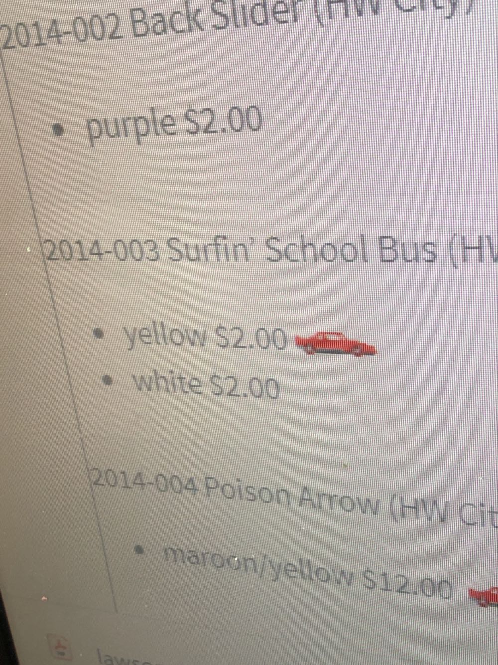 Surfin’ School Bus - 2014 Hw City toy car collectible - Main Image 3