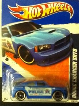 Dodge Charger SRT8 - HW City Works toy car collectible - Main Image 1