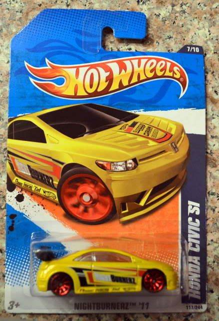 Honda Civic SI ‘11 - Nightburnerz 11 toy car collectible - Main Image 2