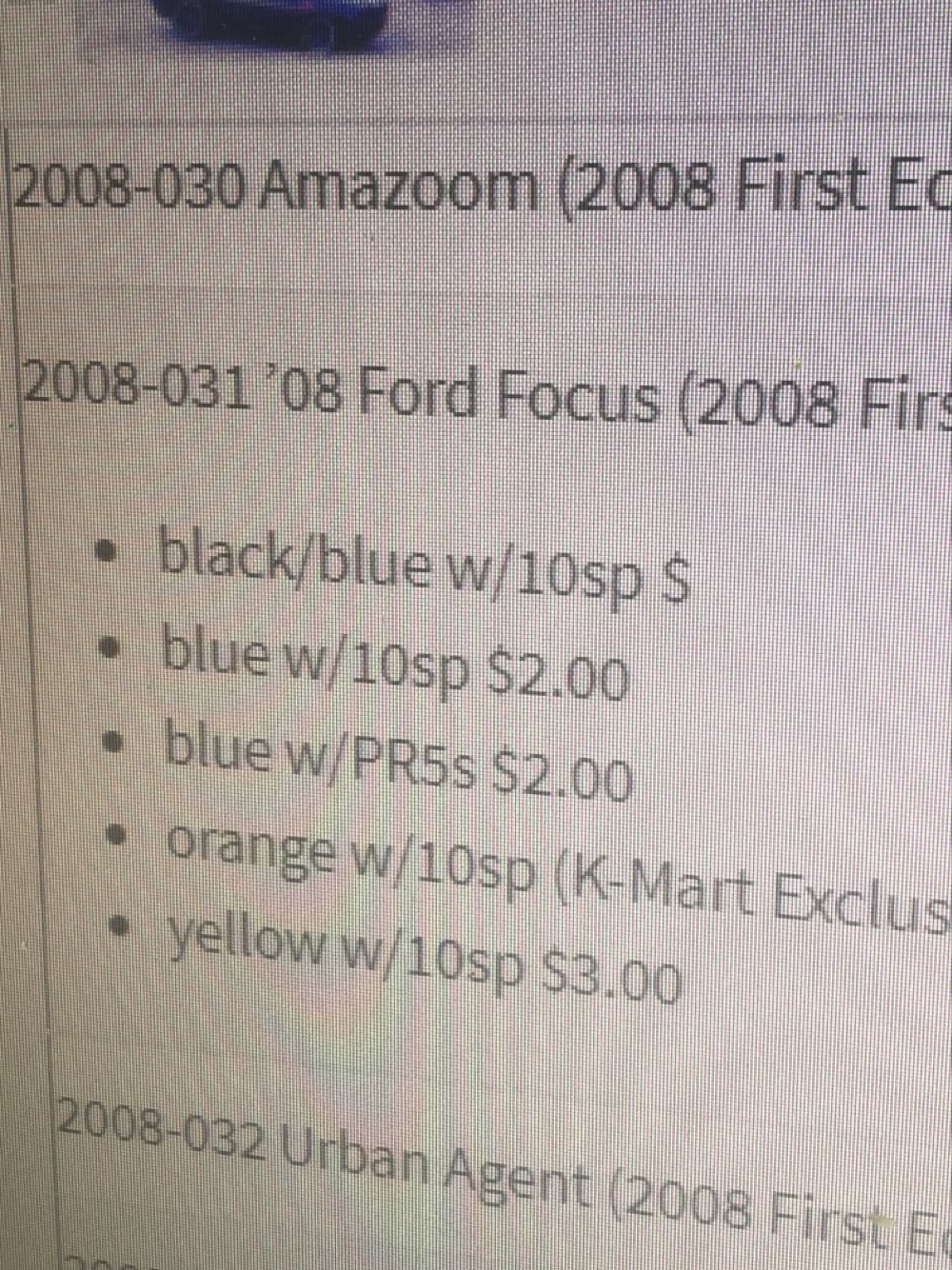 2008 Ford Focus - 2008 New Models toy car collectible - Main Image 3