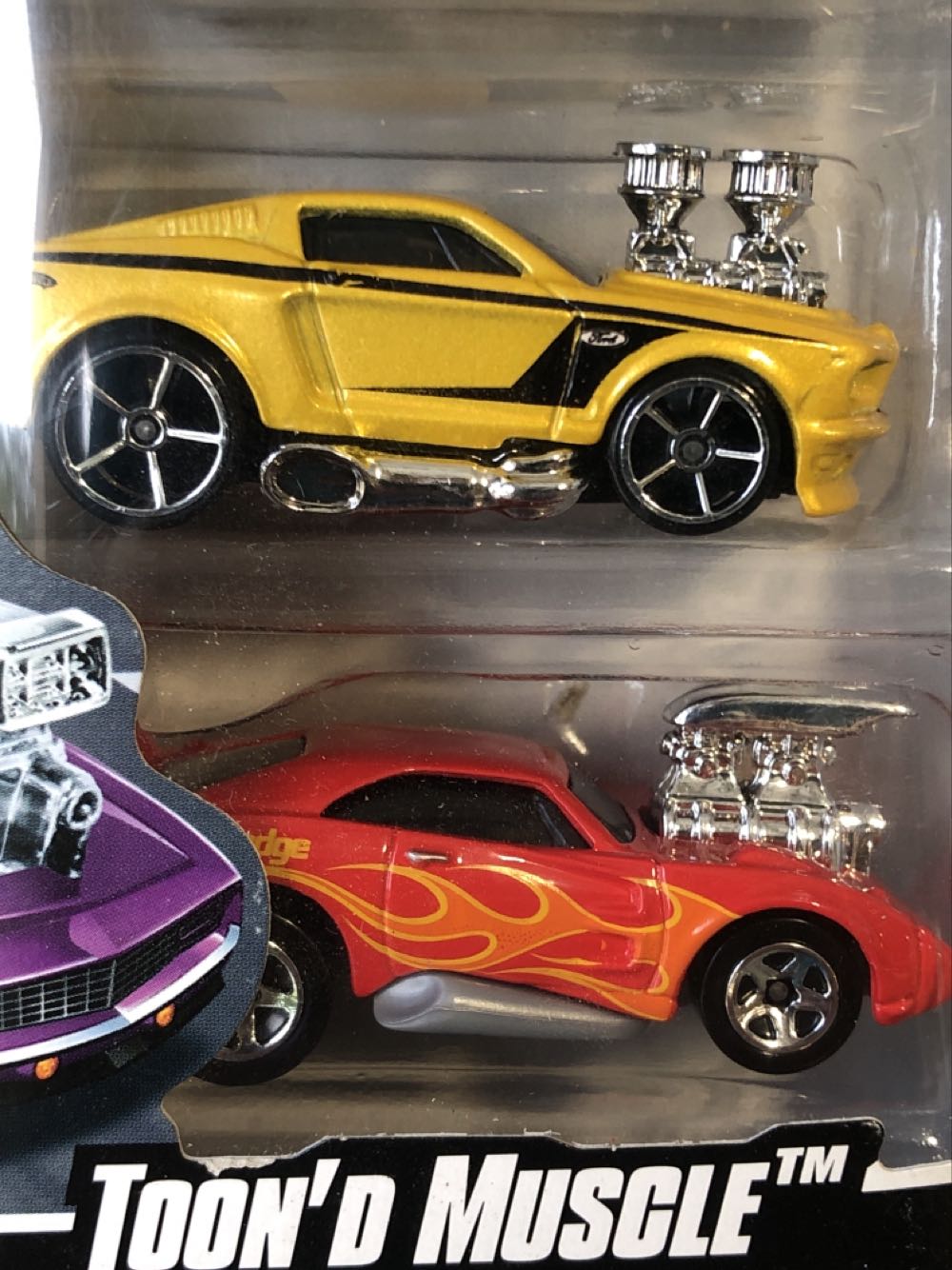 .Toon’d Muscle 5pk. - 2010 Hot Wheels toy car collectible - Main Image 3