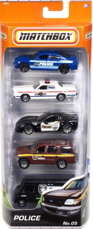Corvette ZR1 - Police Giftpack of 5 No. 05 toy car collectible - Main Image 2