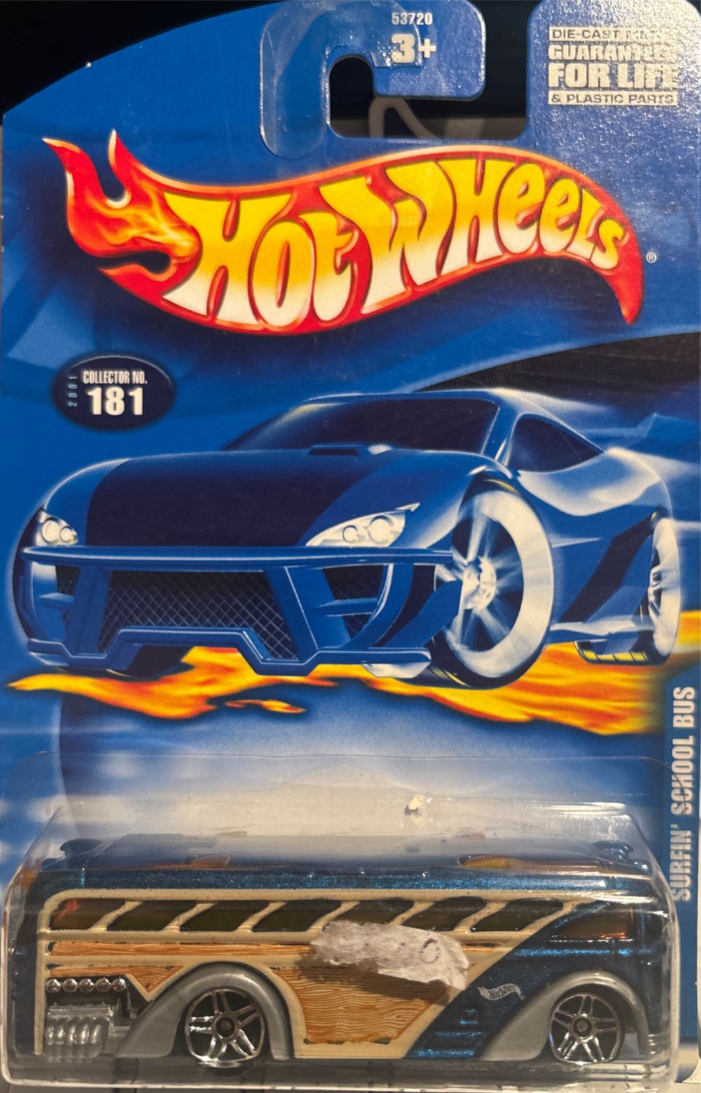 Surfin School Bus - Hot Wheels 2001 toy car collectible - Main Image 3