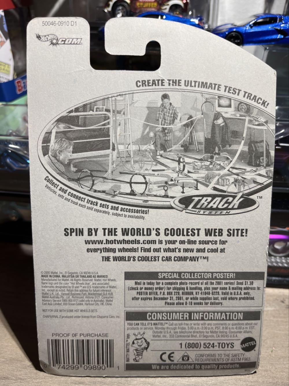 Chaparral 2 - 2001 - HW Mainline Cyborg City toy car collectible - Main Image 3