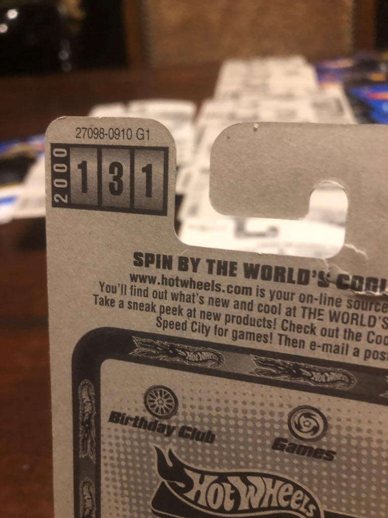 Mercedes C-Class - 2000 Hotwheels toy car collectible - Main Image 2