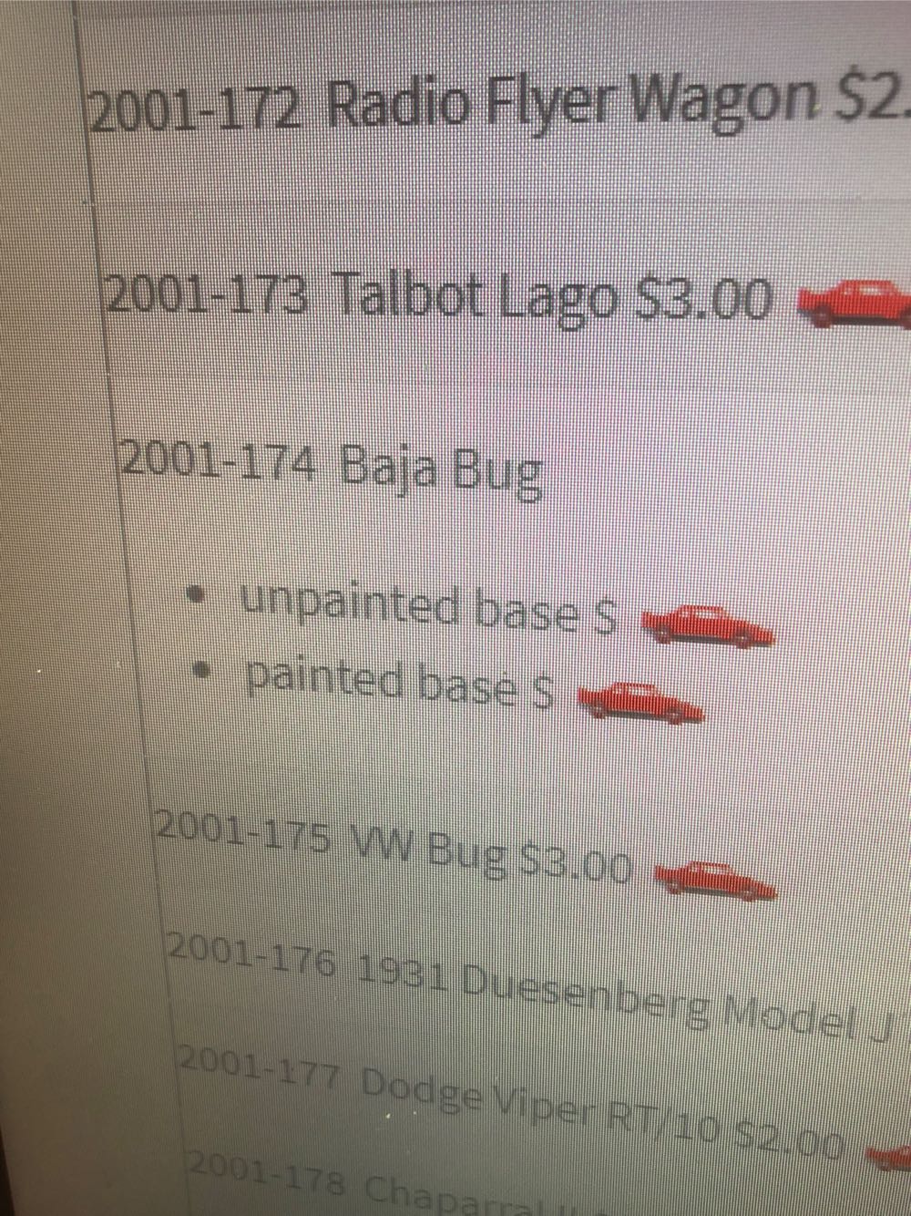 Baja Bug - # collector series toy car collectible - Main Image 3