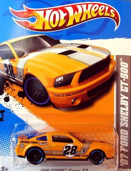 ’07 Ford Shelby GT-500 - HW Thrill Racers Raceway toy car collectible - Main Image 2