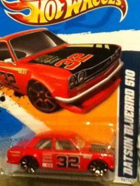 Datsun Bluebird 510 - Faster Than Ever ’12 toy car collectible - Main Image 1
