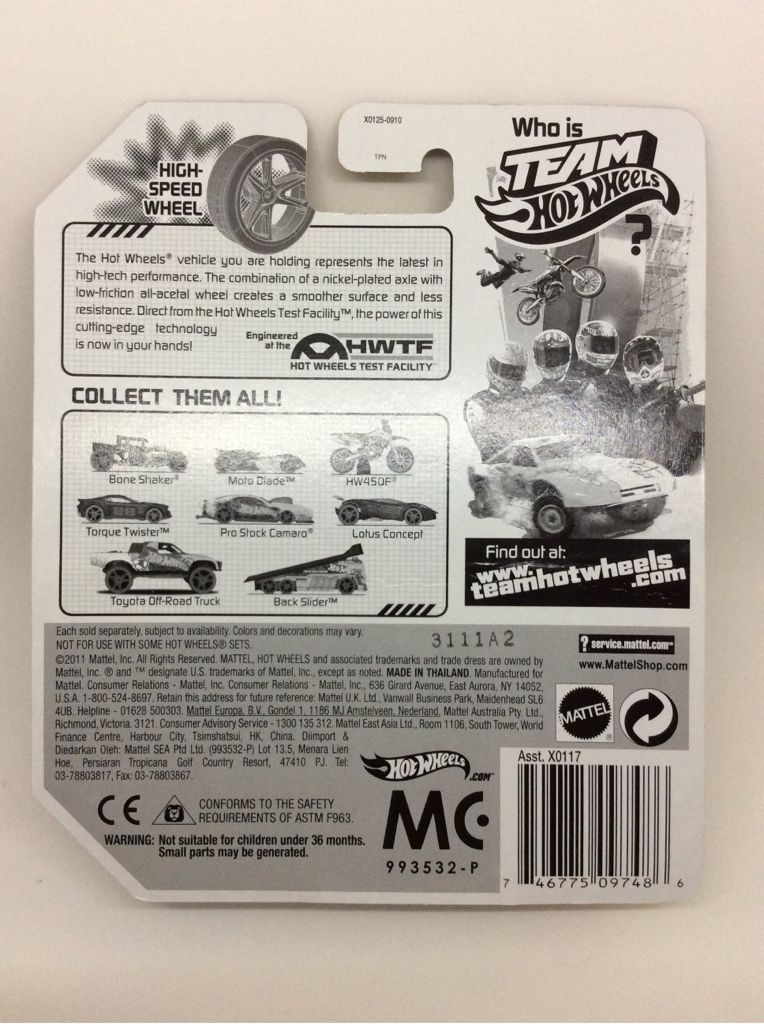 Pro Stock Camaro - Team Hot Wheels High-Performance toy car collectible - Main Image 2