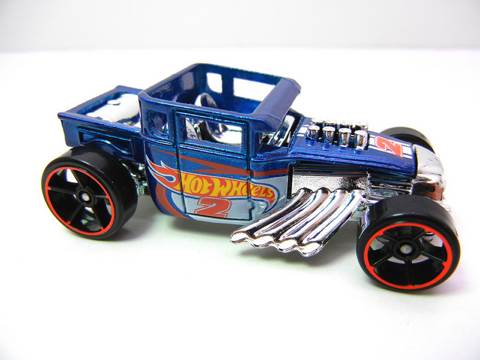 Bone Shaker - 2012 HW Racing toy car collectible - Main Image 2