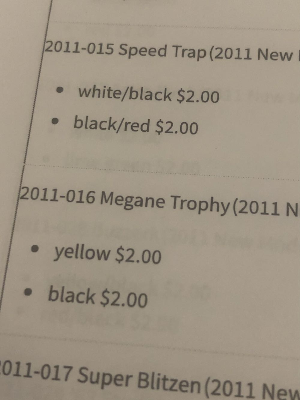 Megane Trophy - 2011 New Models toy car collectible - Main Image 3