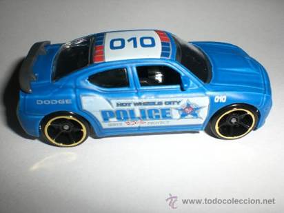 Dodge Charger SRT8 - HW City Works ’10 toy car collectible - Main Image 2