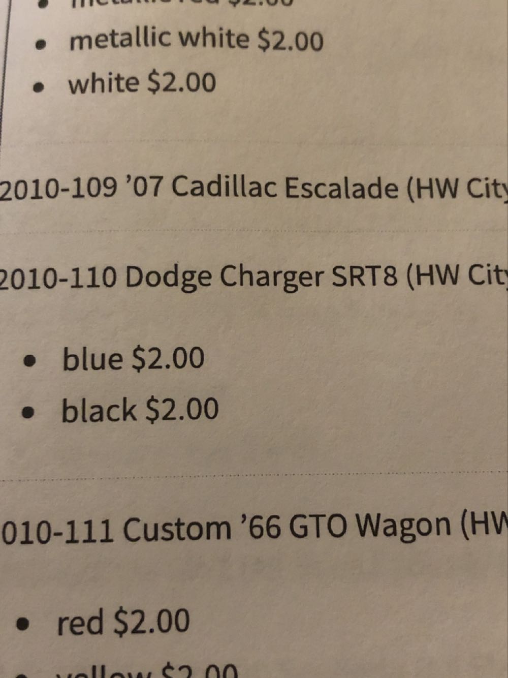 Dodge Charger SRT8 - HW City Works ’10 toy car collectible - Main Image 3