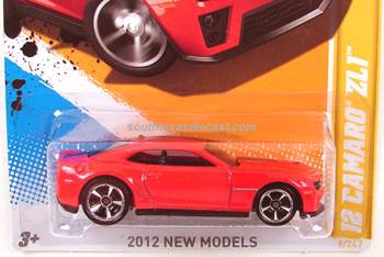 12 Camaro ZL1 - 2012 HW Premiere toy car collectible - Main Image 2
