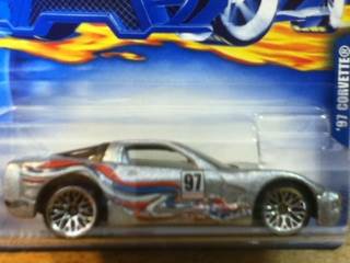 Corvette ‘97 - 2001 Hot Wheels toy car collectible - Main Image 1