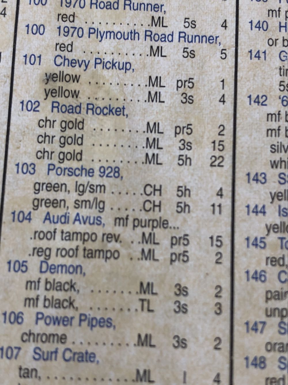 Avus Quattro - Mainline toy car collectible - Main Image 3