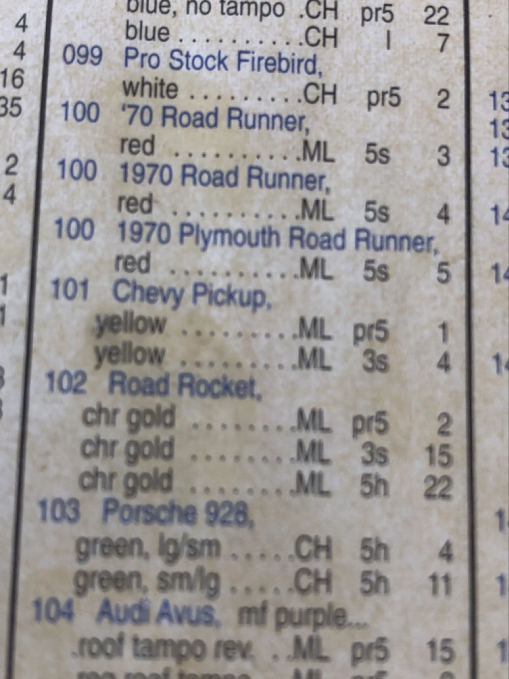 2001 Hot Wheels Road Rocket - Mattel Wheels toy car collectible - Main Image 3