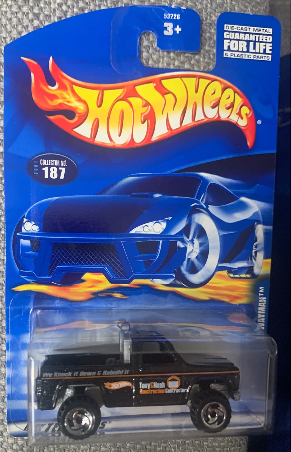 Bywayman - 2001 Hot Wheels toy car collectible - Main Image 3