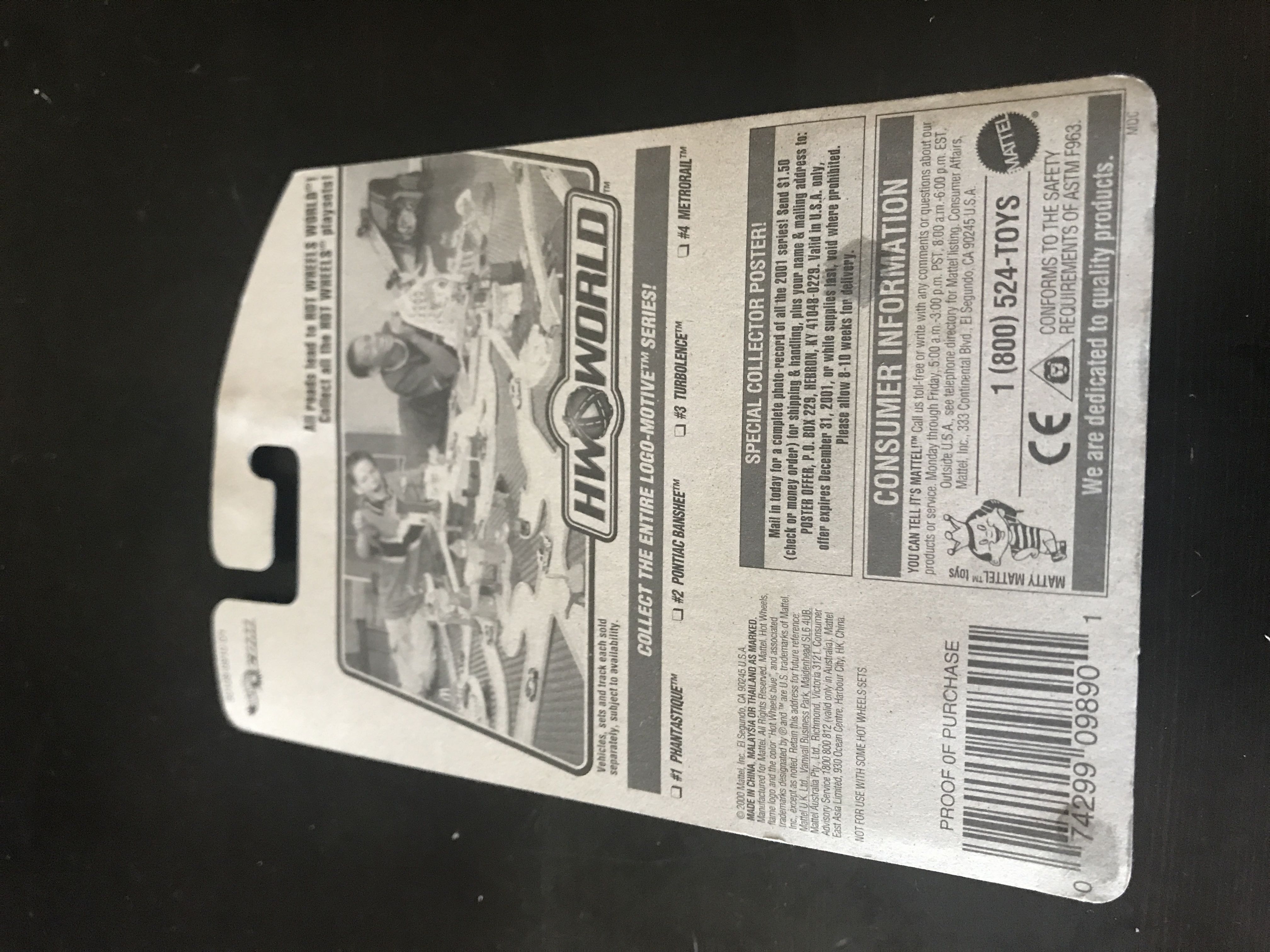 Phantastique - 2001 Logo-motive Series toy car collectible - Main Image 2