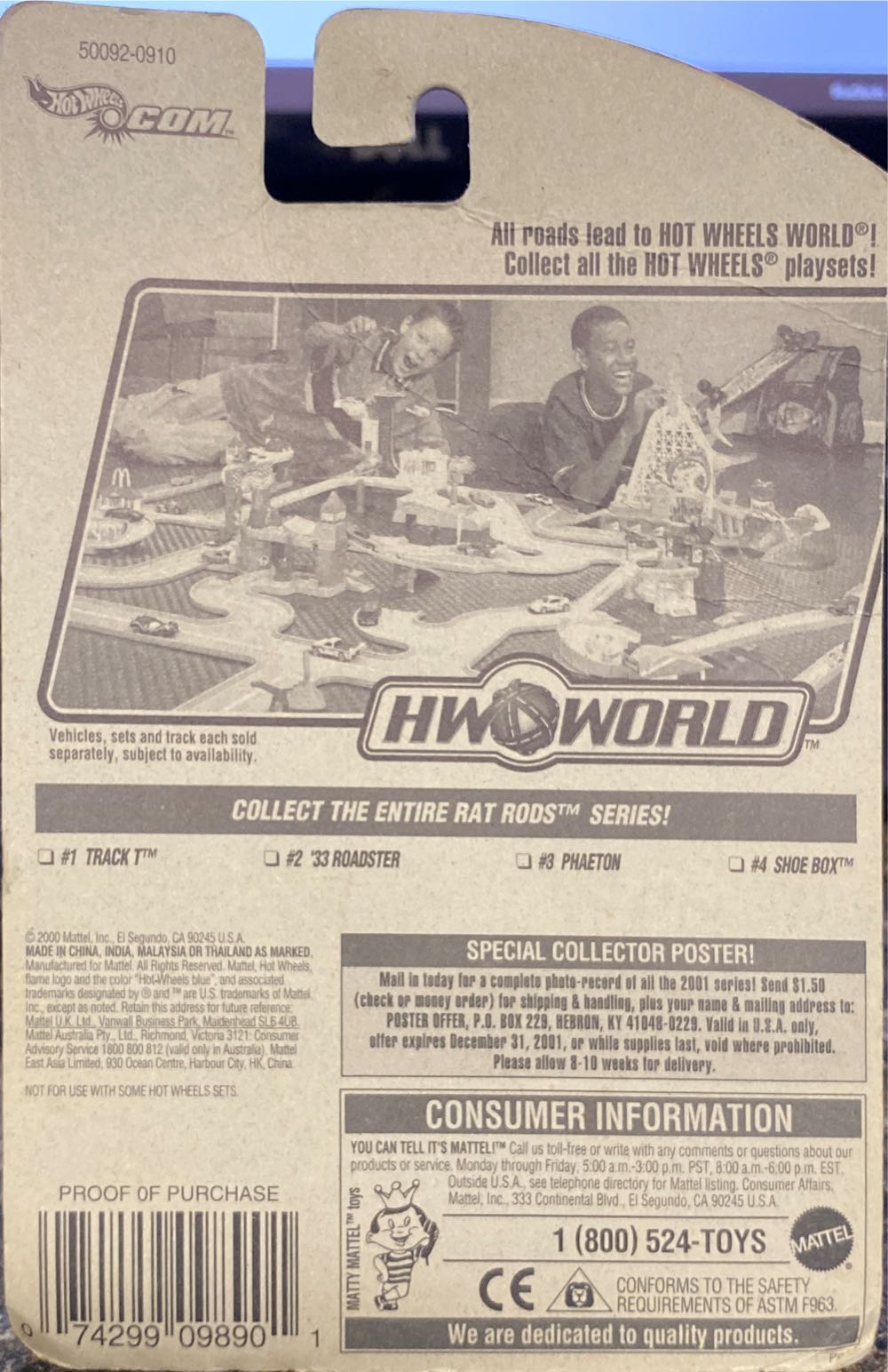 Track T - Rat Rods Series toy car collectible - Main Image 2