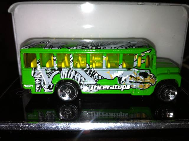 School Bus - Fossil Fuel Series toy car collectible - Main Image 2