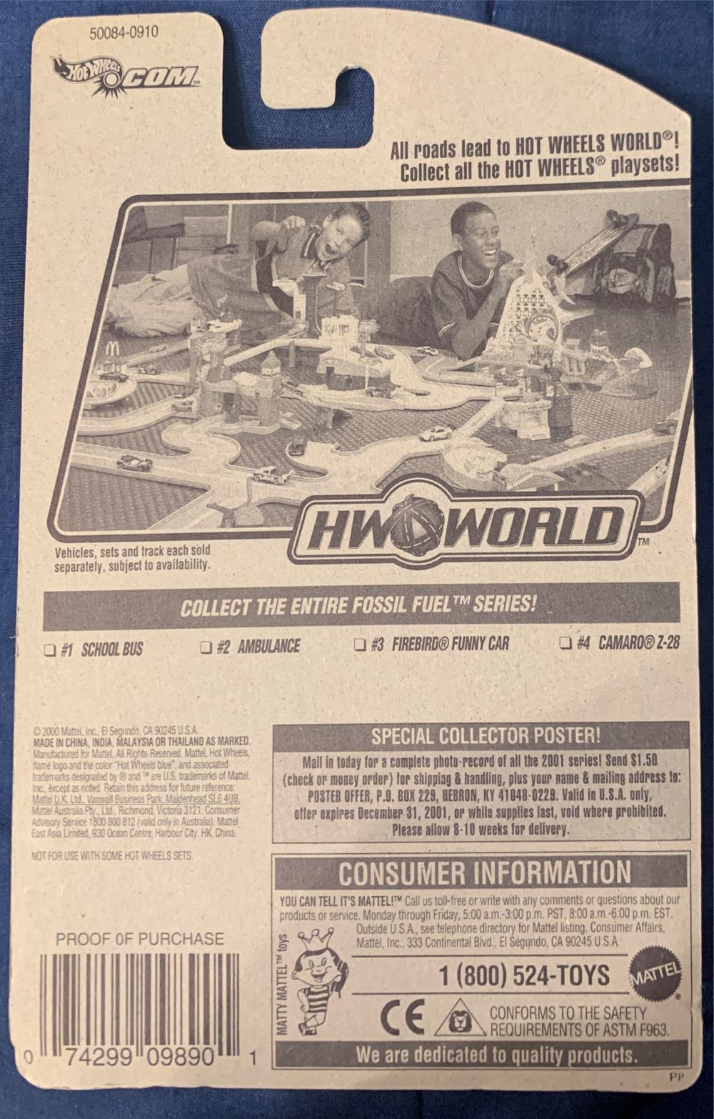 School Bus - Fossil Fuel Series toy car collectible - Main Image 3