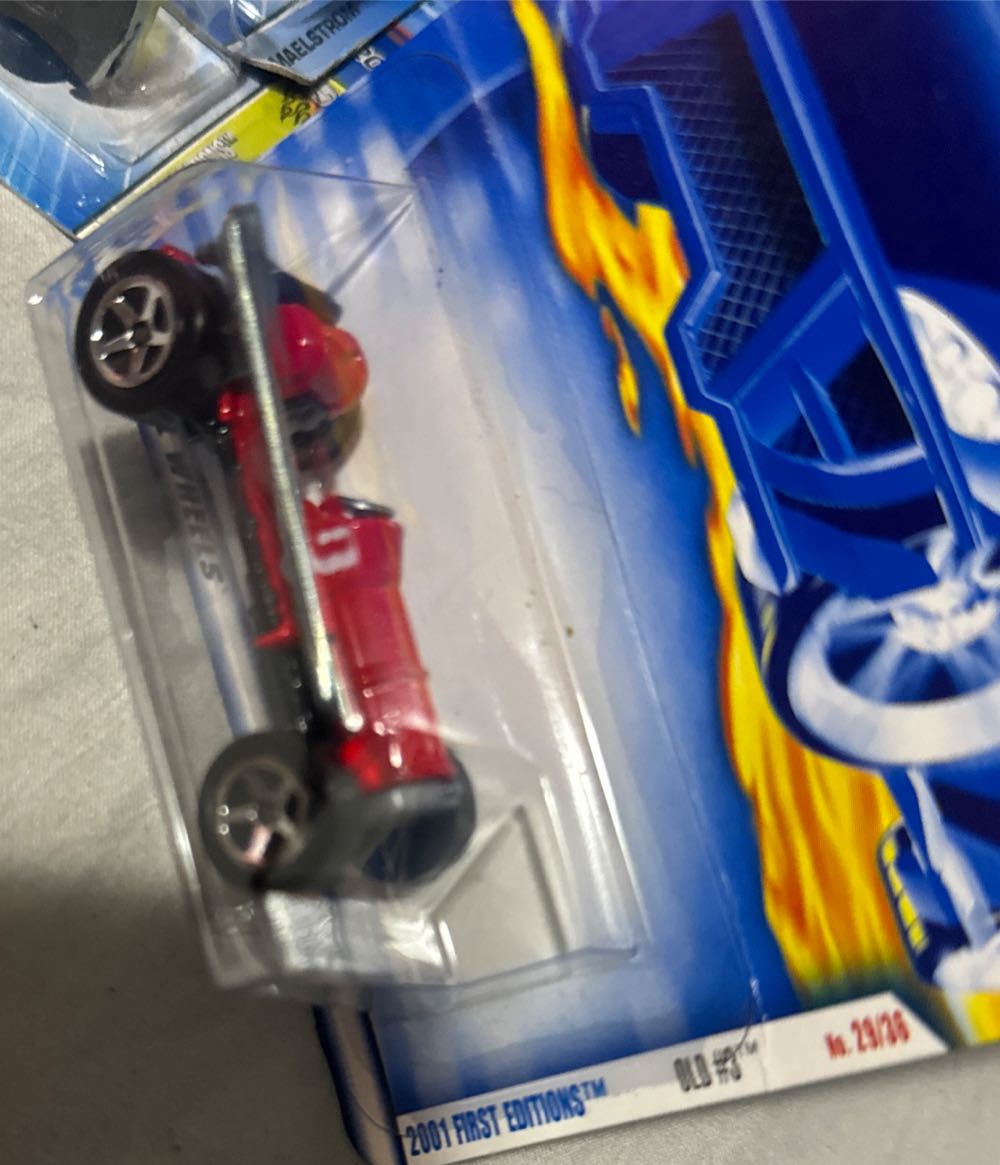 Old #3 - 2001 First Editions toy car collectible - Main Image 4