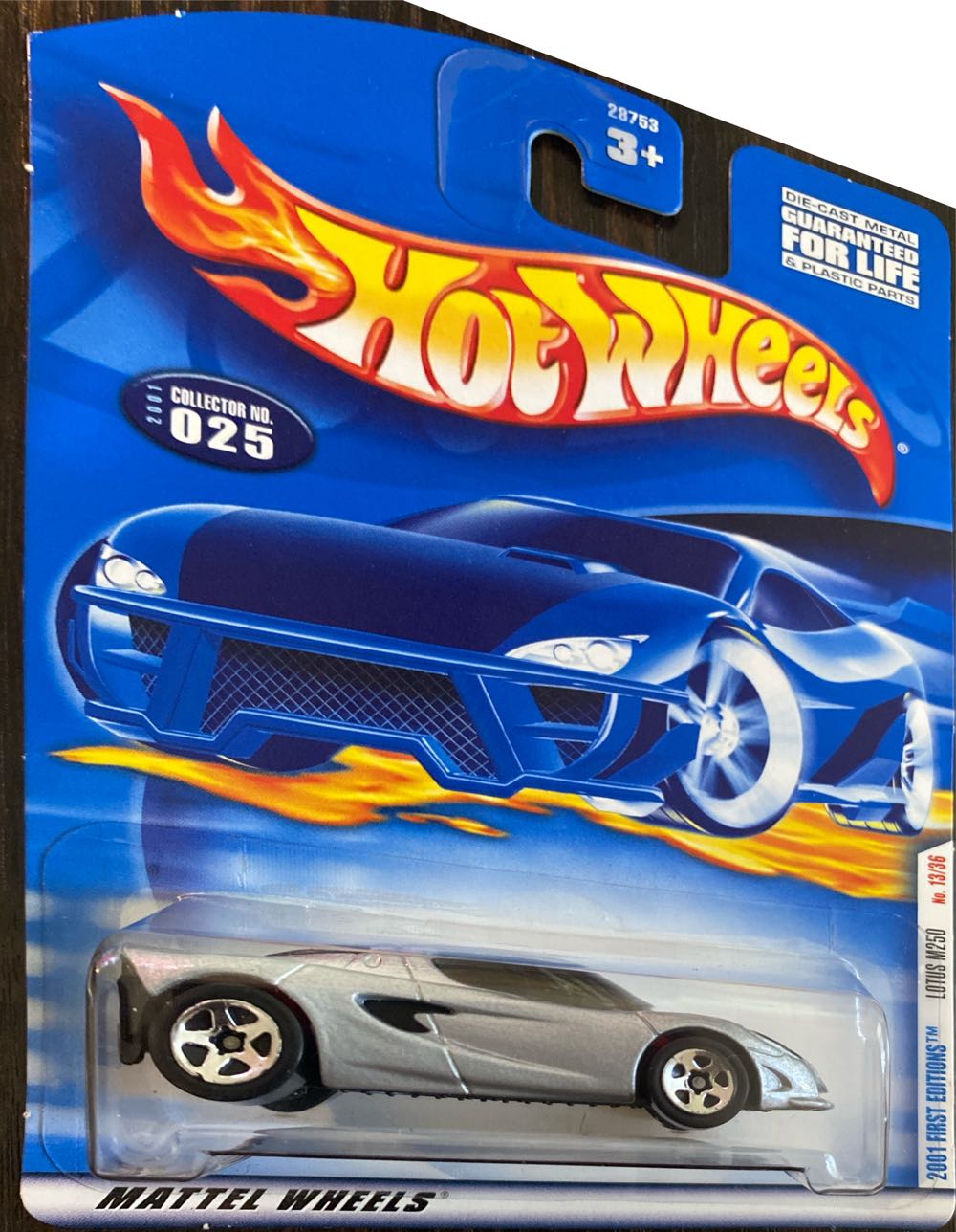 Hot Wheels Lotus M250 - 2001 First Editions toy car collectible - Main Image 3